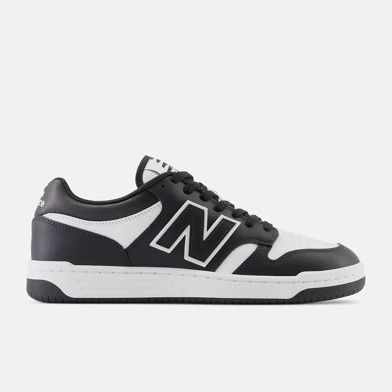 New Balance Unisex 480 Sneakers- Black/White