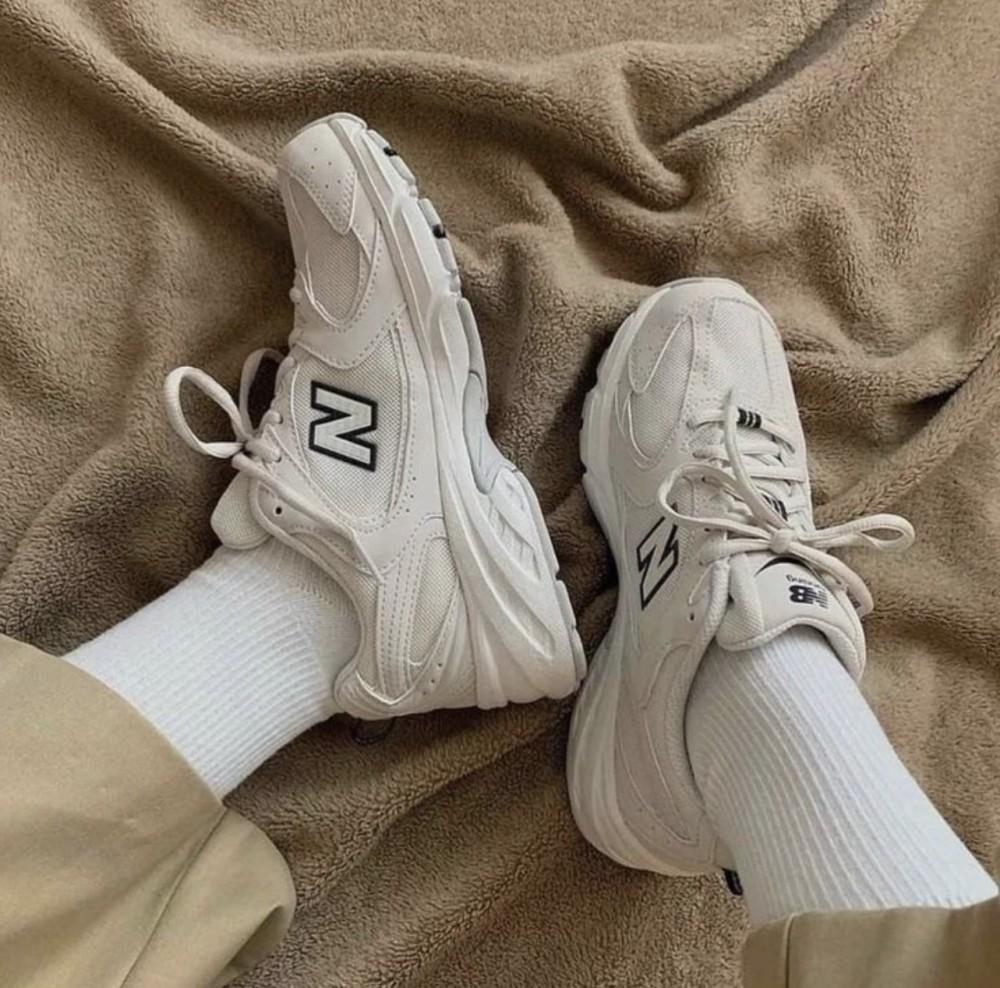 New Balance Unisex 530 Sneakers- Moonbeam/Sea Salts - Image 6
