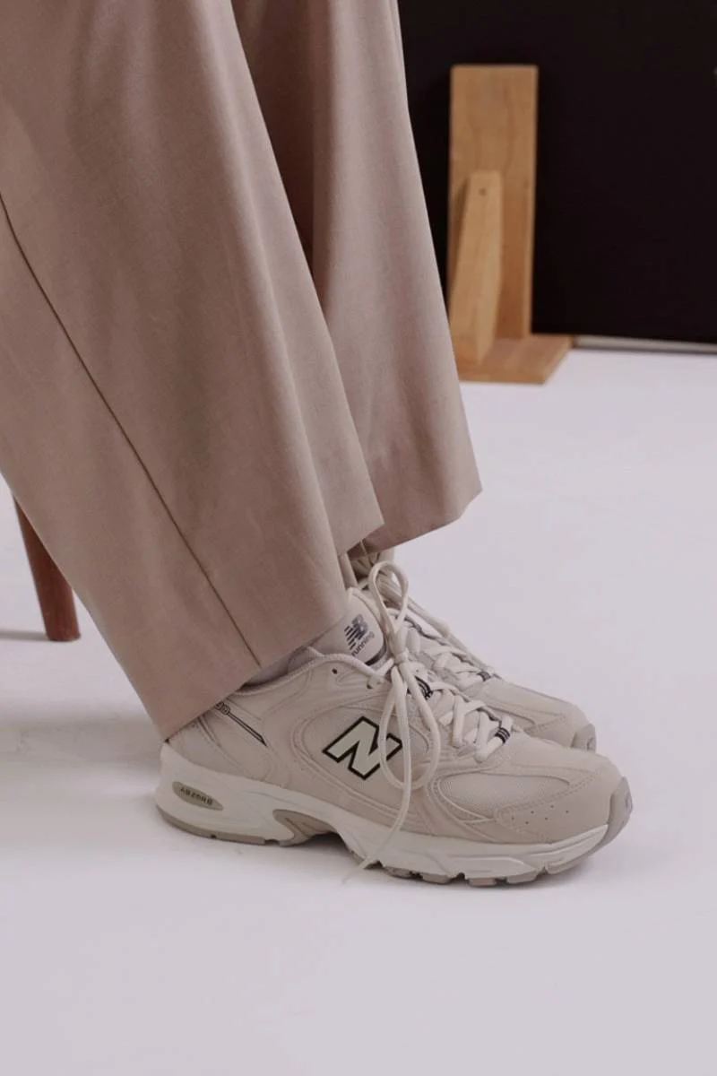 New Balance Unisex 530 Sneakers- Moonbeam/Sea Salts - Image 7