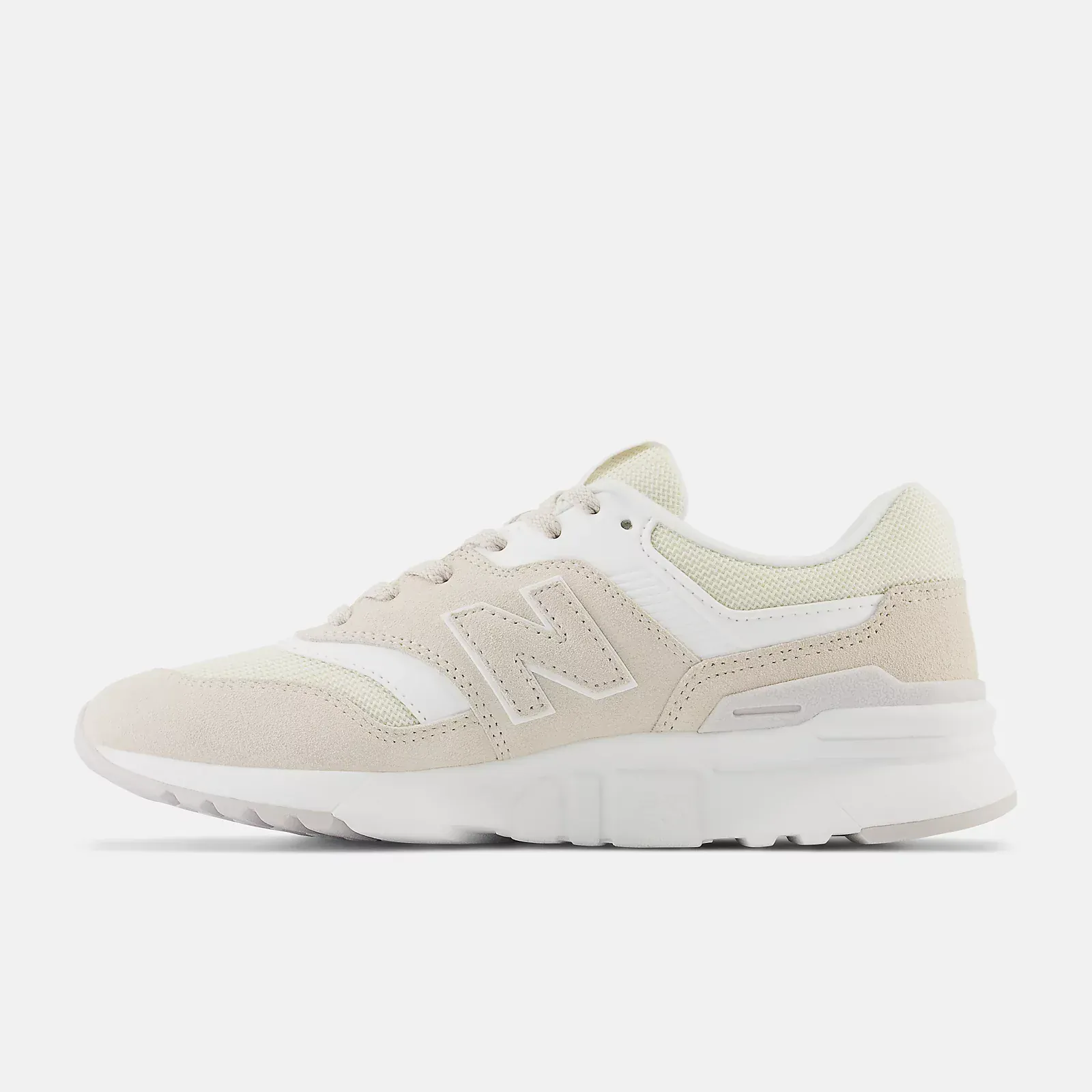 New Balance Women's 997 Sneakers- Turtle Dove White - Image 3
