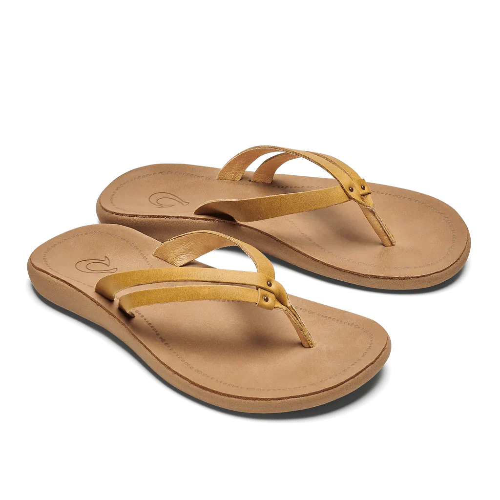 OluKai Women's Kapehe Luana Sandals- Golden Harvest/Golden Sand - Image 2