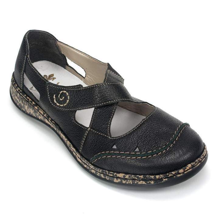 Rieker Women's 46335-00 Daisback Mary Janes- Black - Image 2