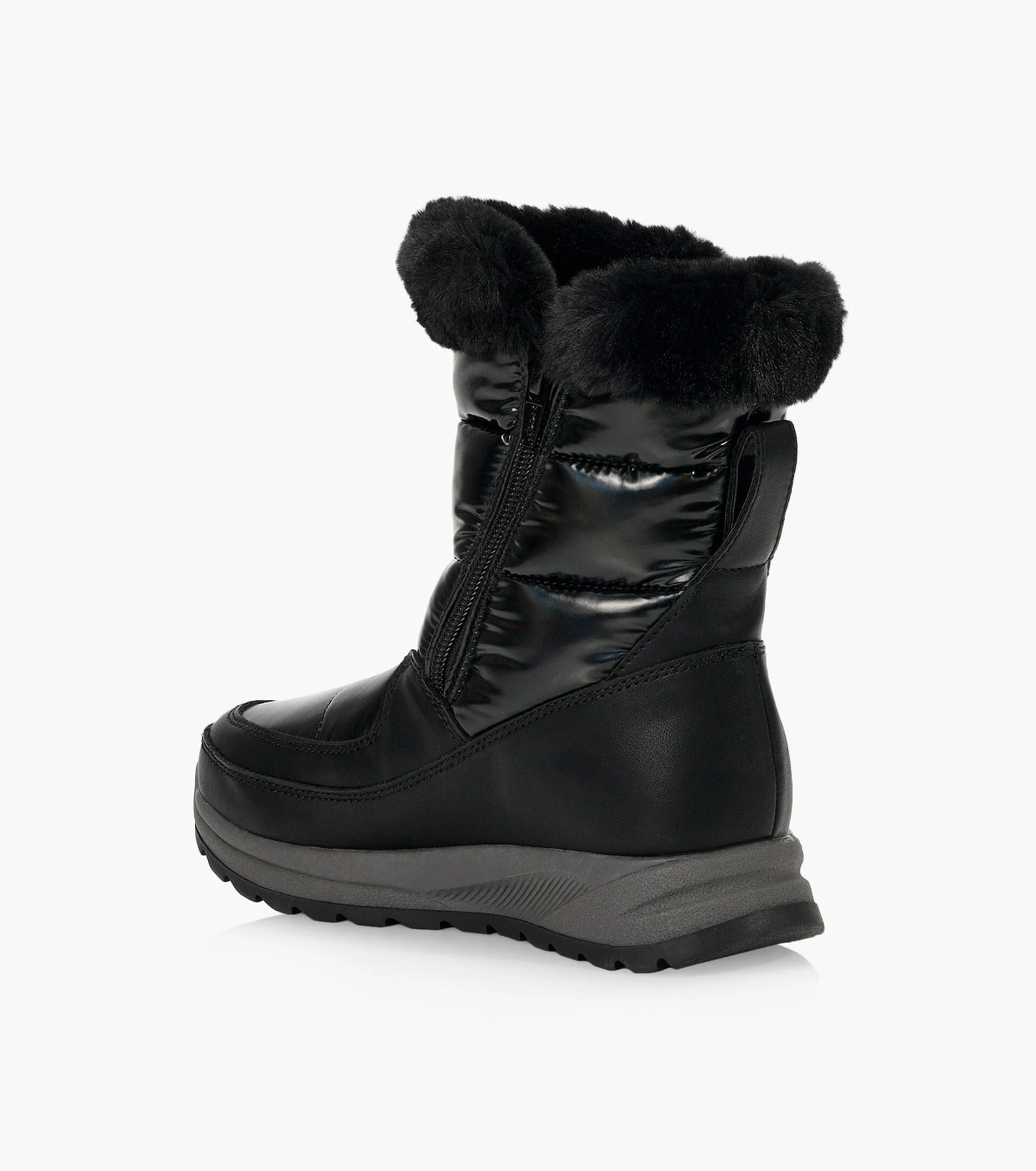 Cougar Kids Starla Boots- Black Shiny - Image 3