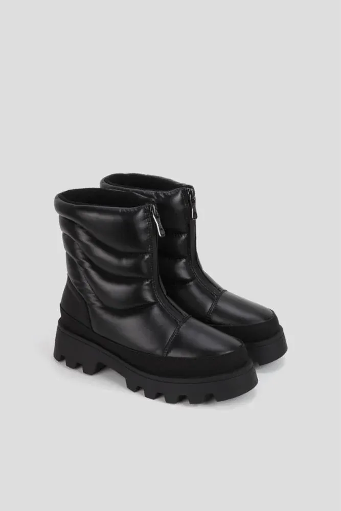Cougar Women's Savvy Front Zip Winter Boots- Black - Image 2