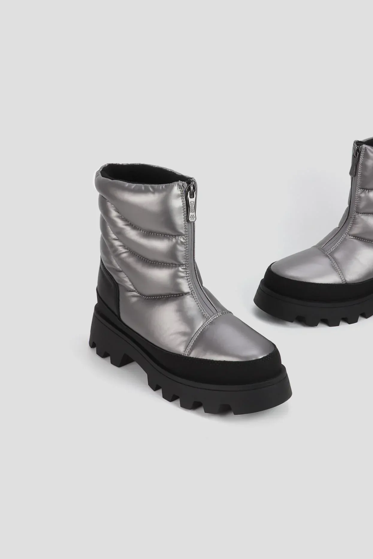 Cougar Women's Savvy Front Zip Winter Boots- Pewter - Image 4