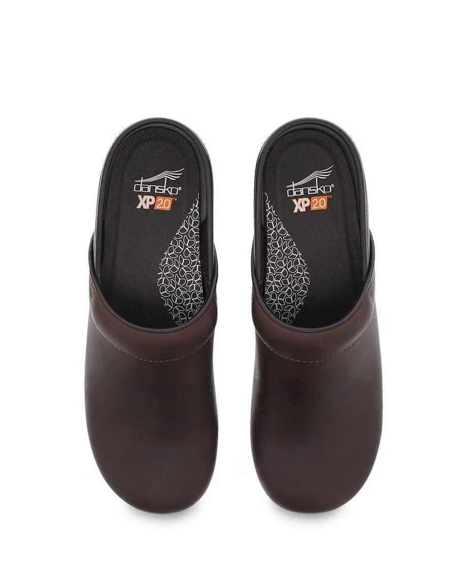 Dansko Unisex XP 2.0 Clogs- Brown Oiled Leather - Image 6