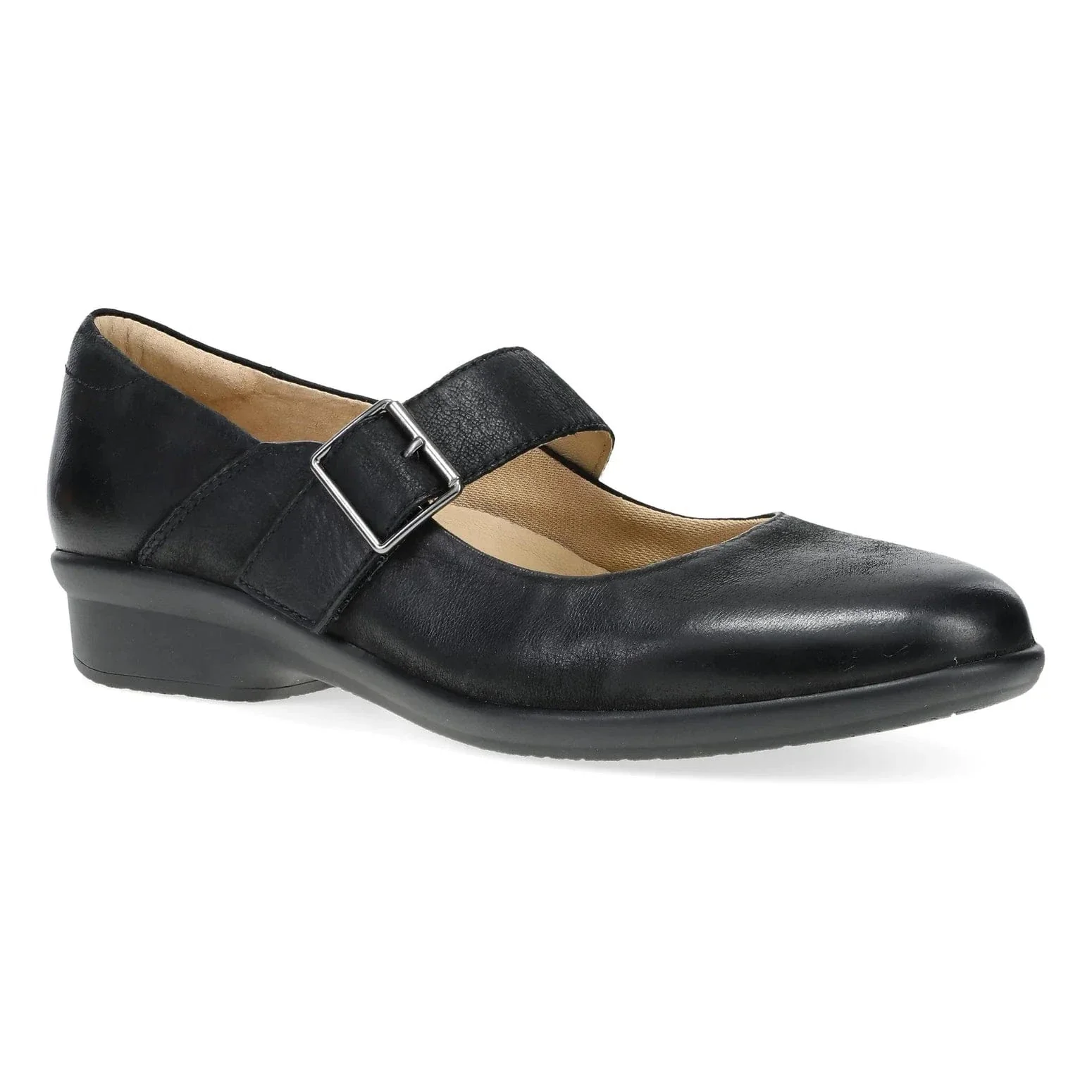 Dansko Women's Collette Mary Janes- Black Burnished Nubuck