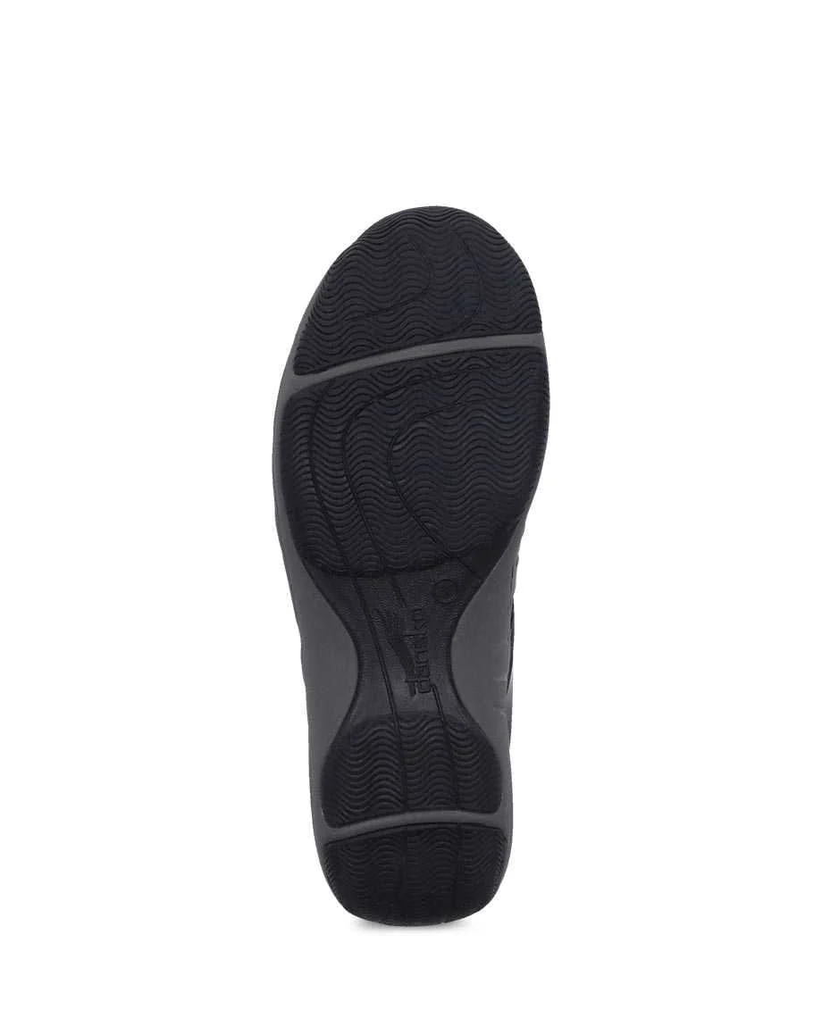 Dansko Women's Henriette Sneakers- Black/Black Suede - Image 7