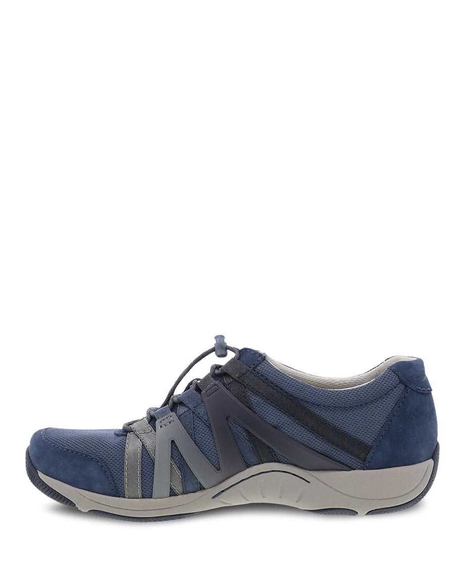 Dansko Women's Henriette Sneakers- Navy Suede - Image 2