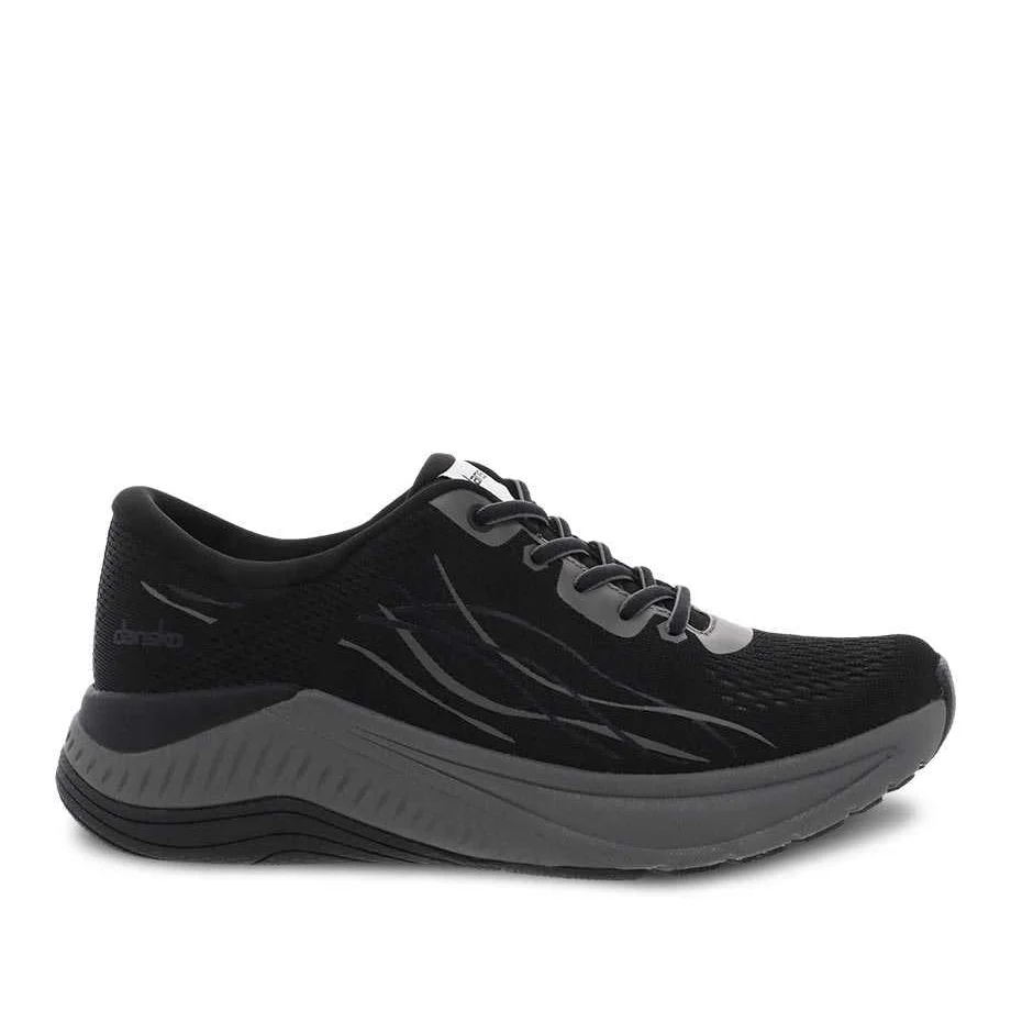 Dansko Women's Pace Mesh Walking Shoes- Black/ Grey
