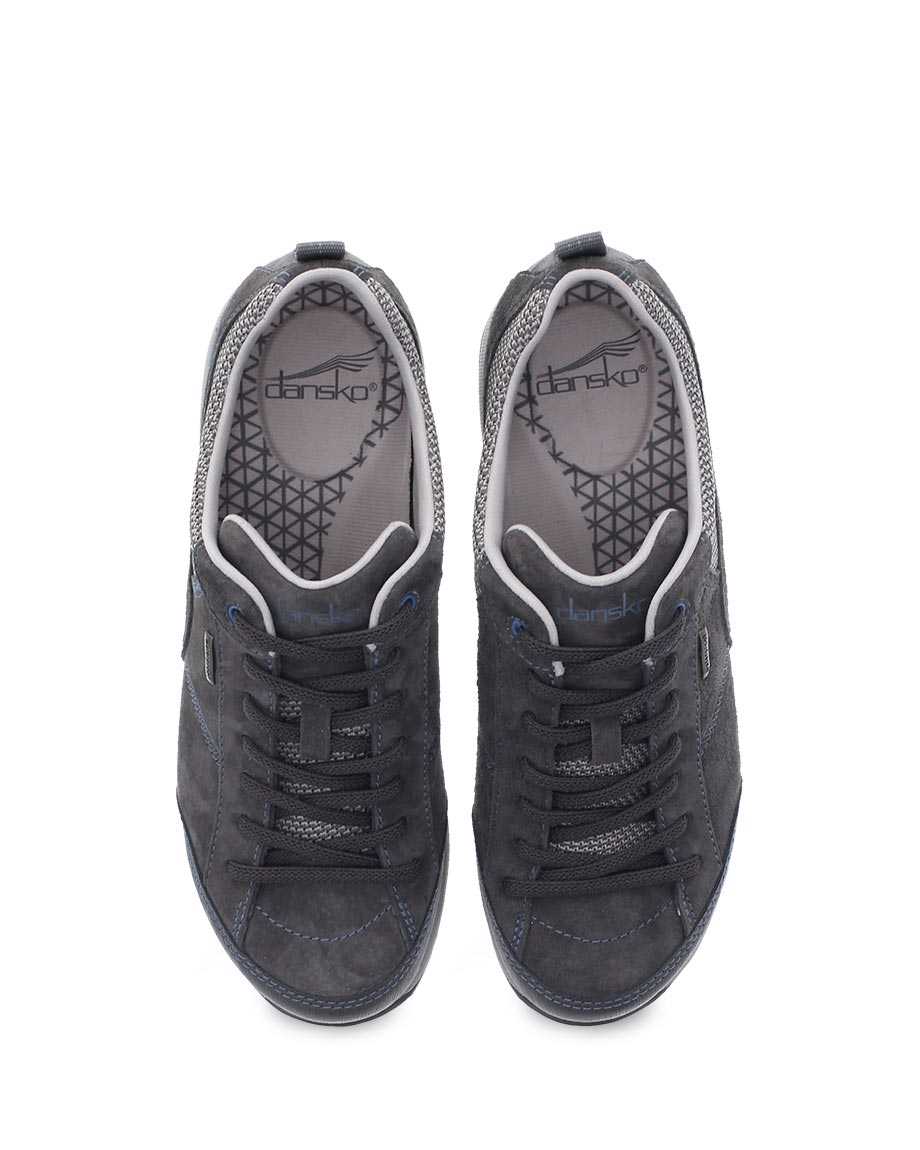 Dansko Women's Paisley Walking Shoes- Grey Suede - Image 6