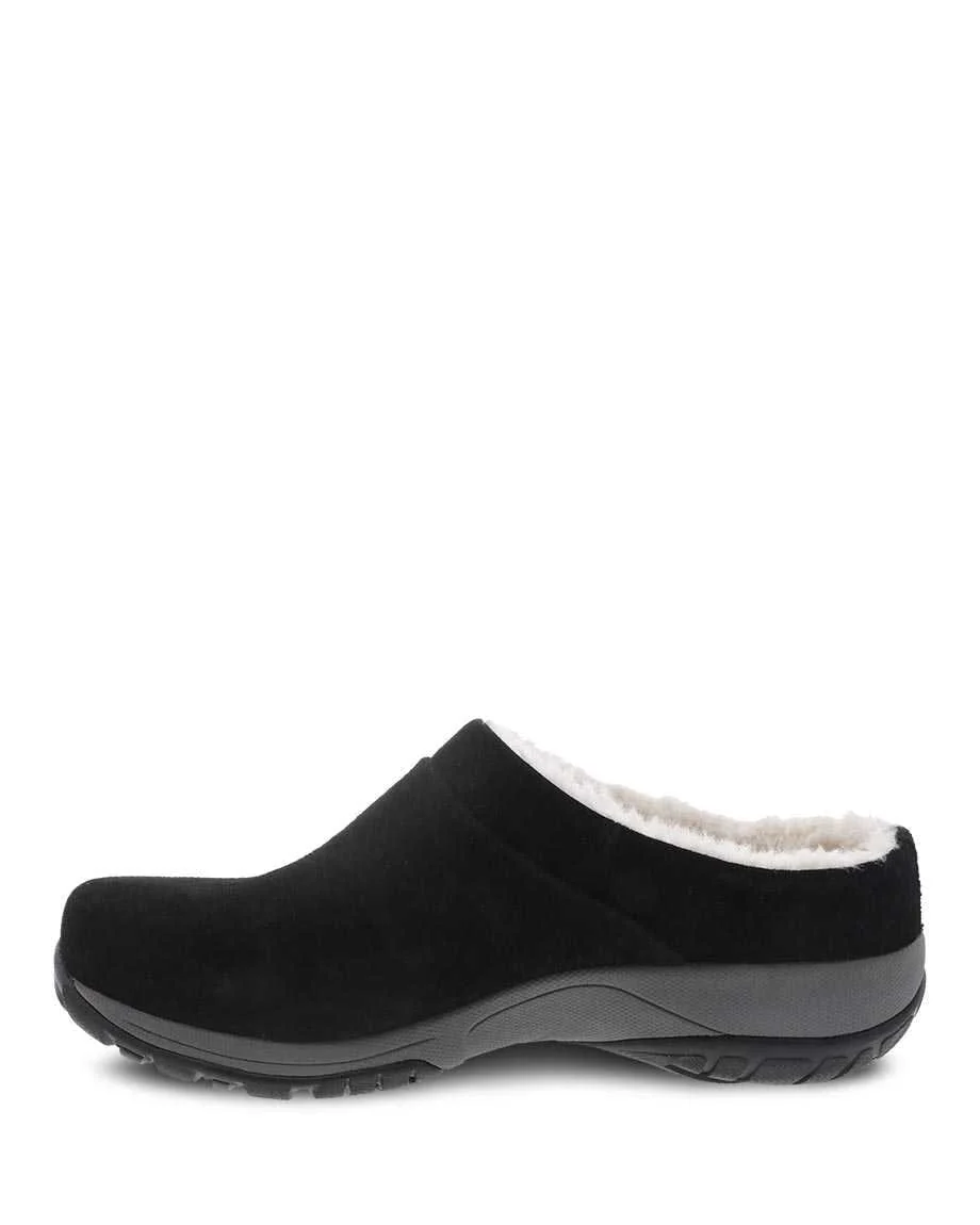 Dansko Women's Parson Slip On Shoes- Black Suede - Image 2