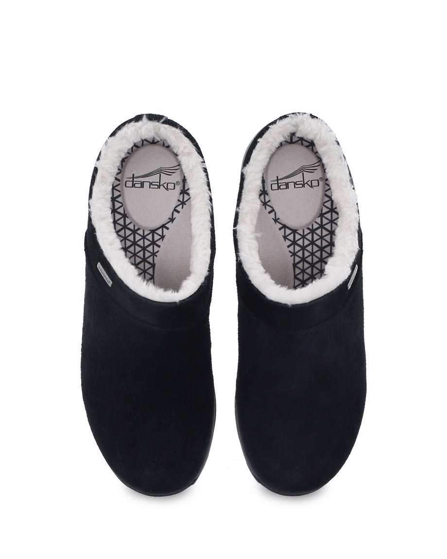 Dansko Women's Parson Slip On Shoes- Black Suede - Image 7