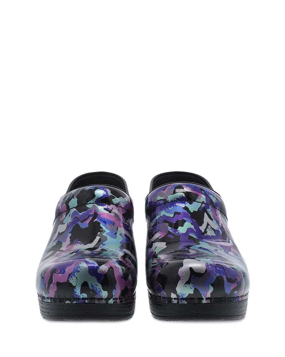 Dansko Women's Professional Clogs- Mermaid Patent - Image 4