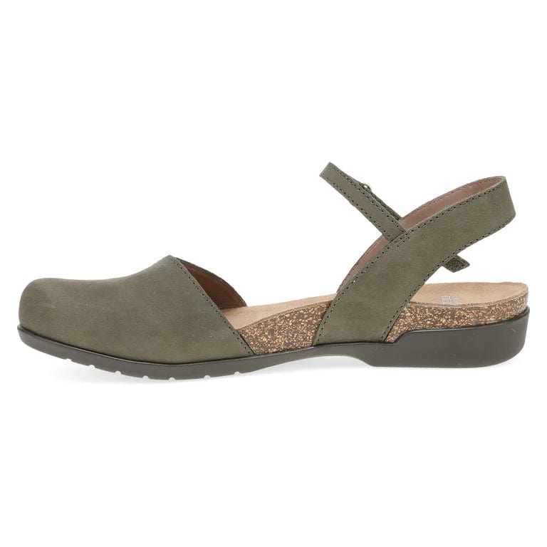 Dansko Women's Rowan Sandals- Ivy Milled Nubuck - Image 2