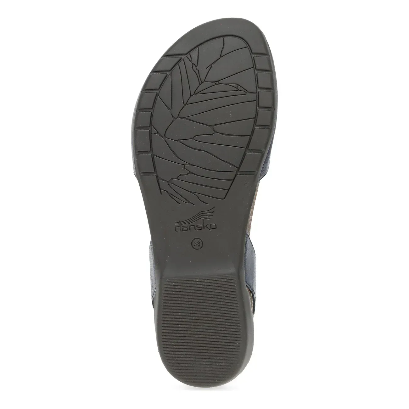 Dansko Women's Rowan Sandals- Navy Waxy Burnished - Image 6