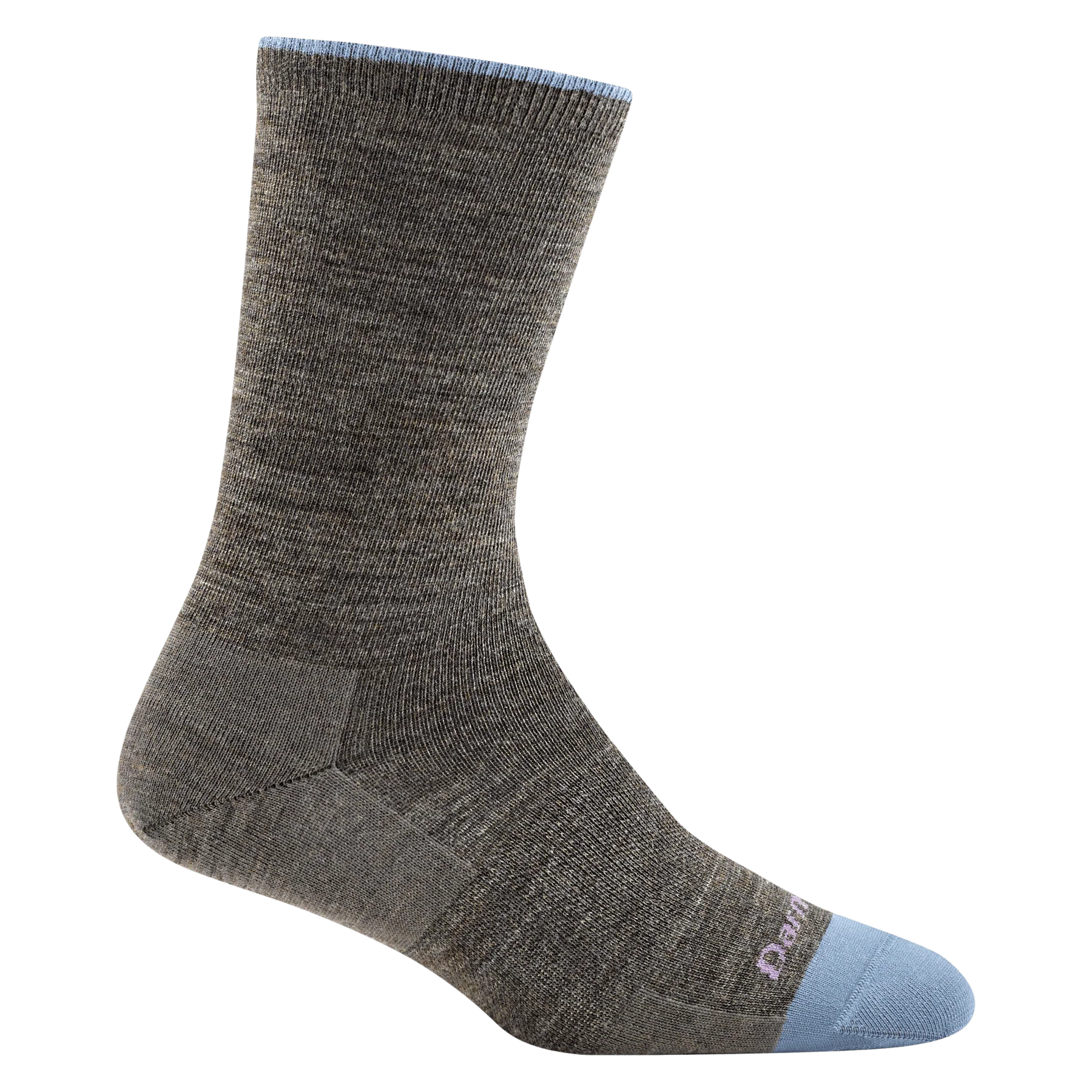Darn Tough Women's Crew Lifestyle Socks- Taupe