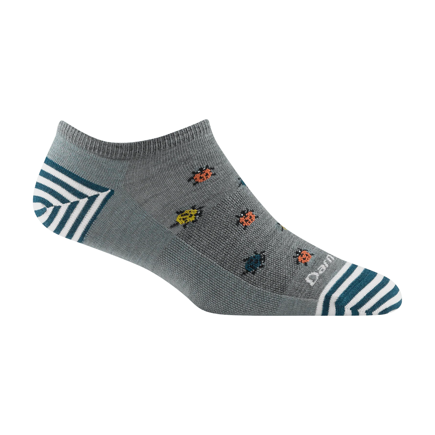 Darn Tough Women's No Show Lifestyle Socks- Seafoam