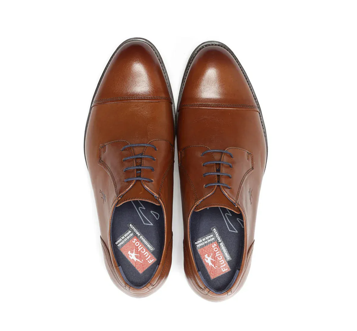 Fluchos Men's Heracles Dress Shoes- Cuero - Image 3