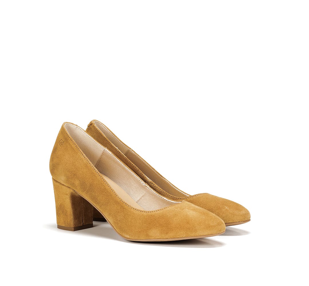 Dorking Women's Teyma Pumps- Calf Camel - Image 2