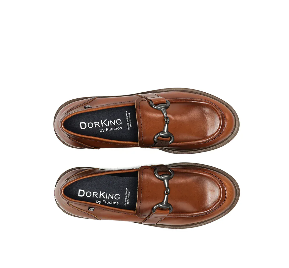 Dorking Women's Norte Loafers- Castagno - Image 5