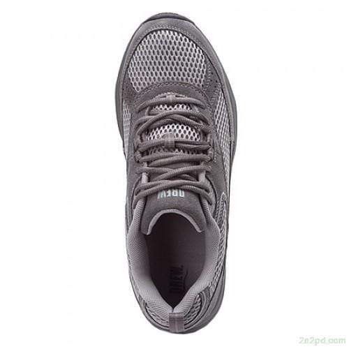 Drew Men's Aaron Walking Shoes- Grey Combo - Image 3