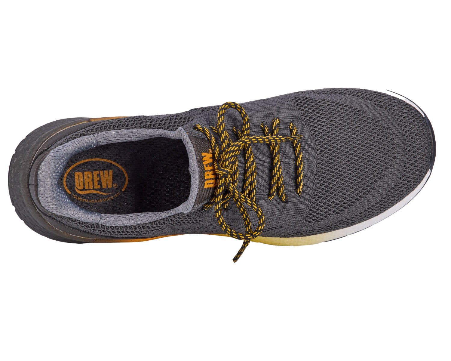 Drew Men's Echo Walking Shoes- Grey - Image 2