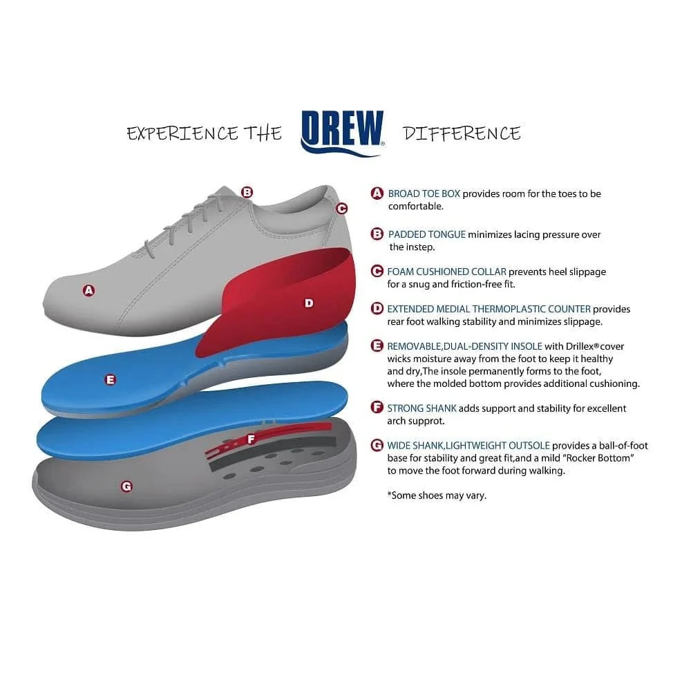 Drew Men's Player Shoes- Black - Image 6