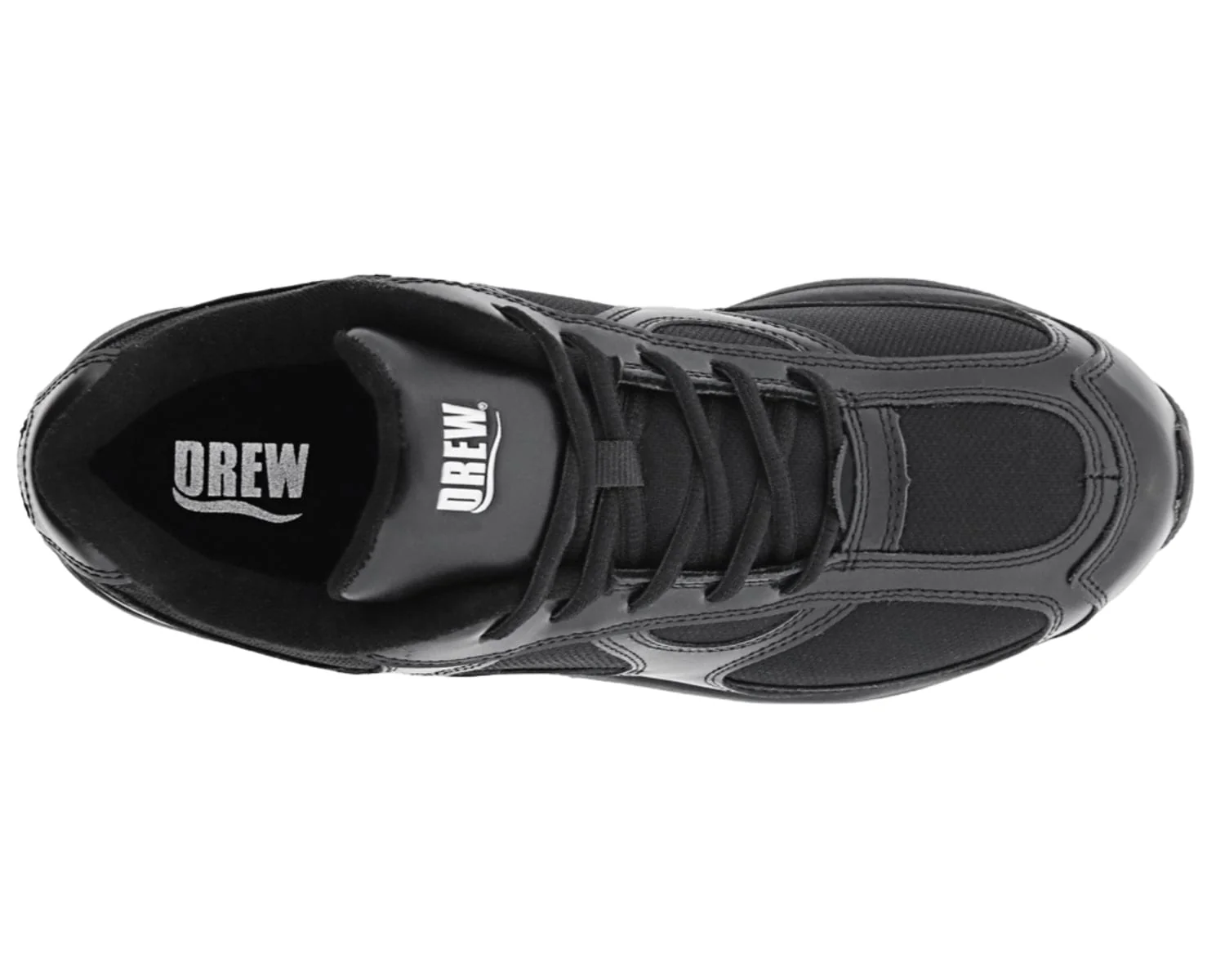Drew Men's Surge Walking Shoes- Black Combo - Image 3