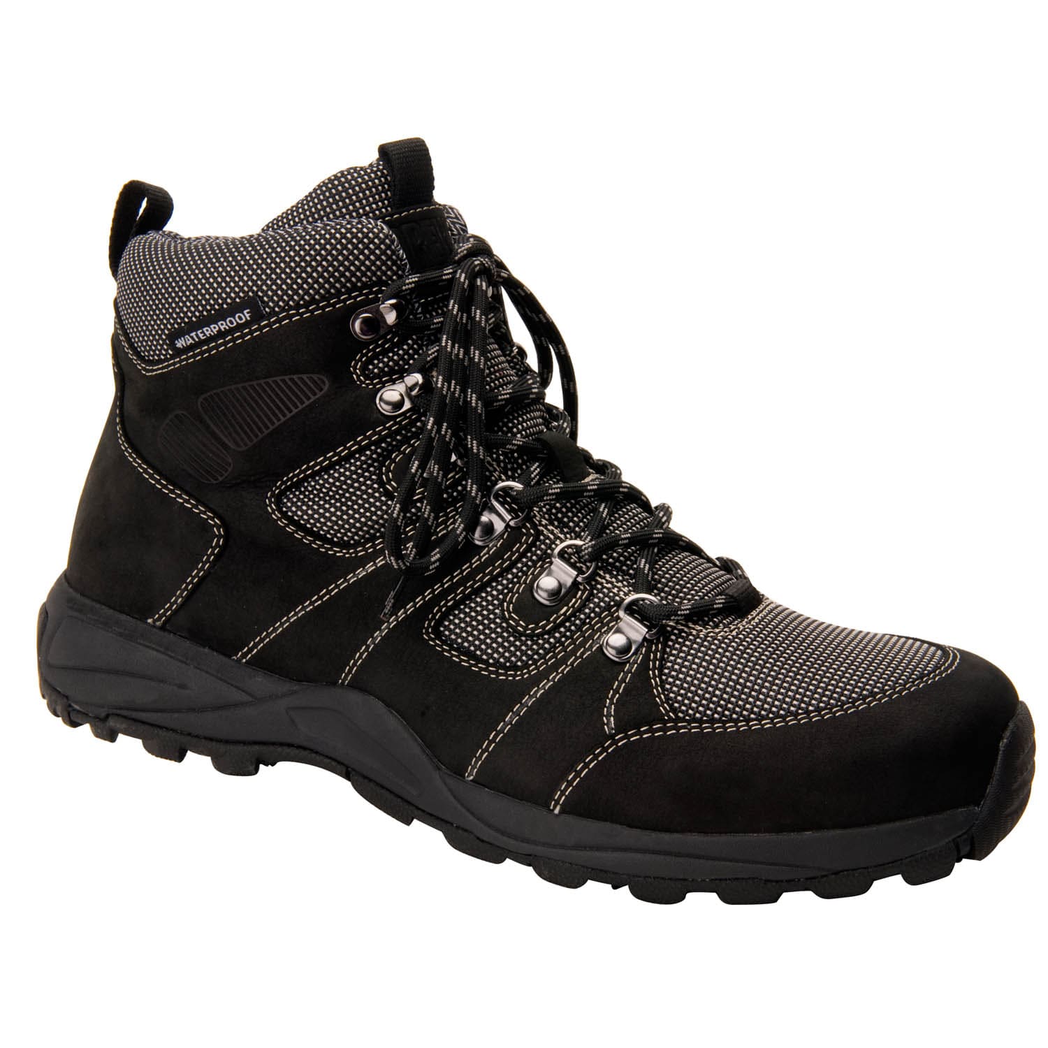 Drew Men's Trek Boots- Black