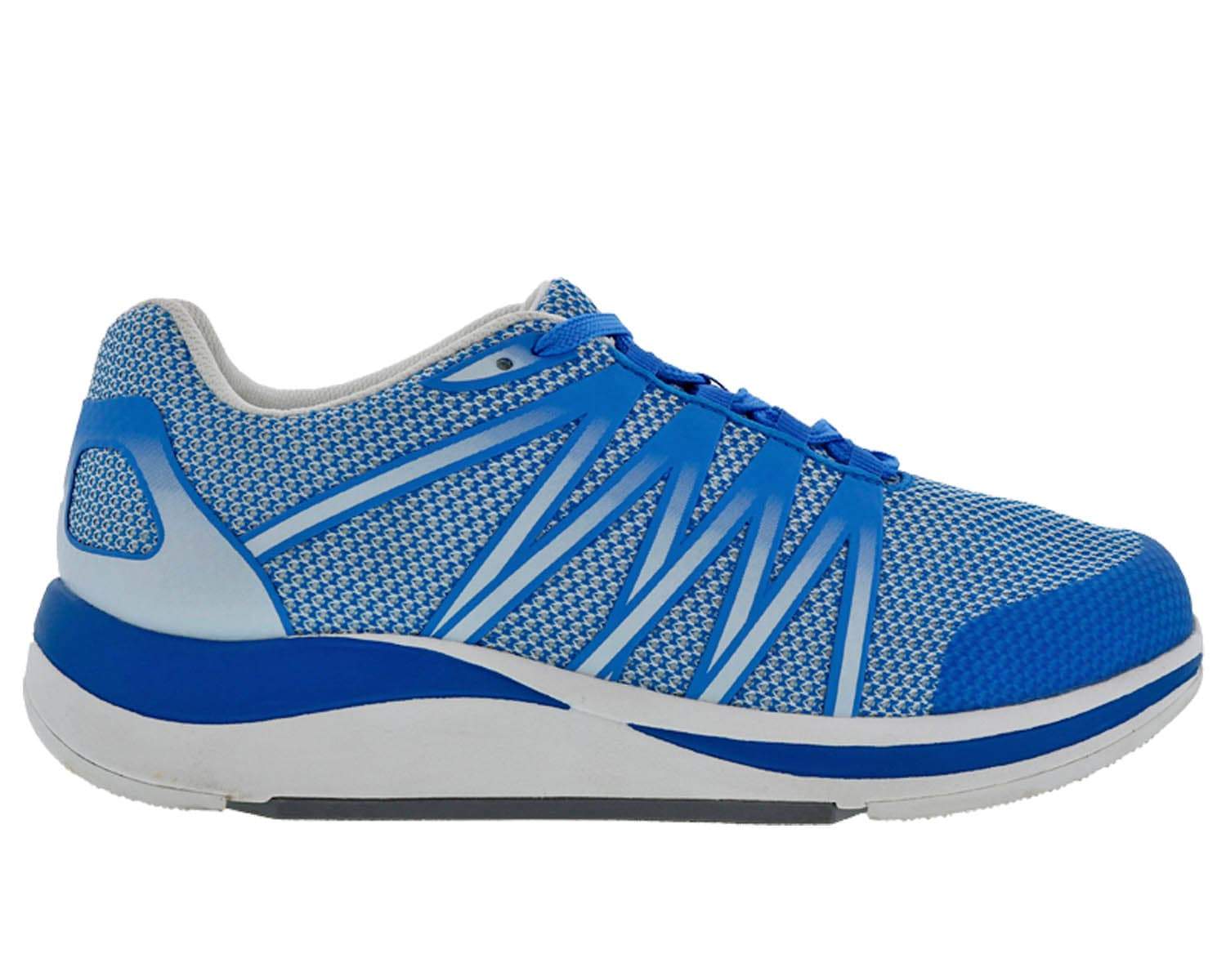 Drew Women's Balance Walking Shoes- Blue Mesh Combo