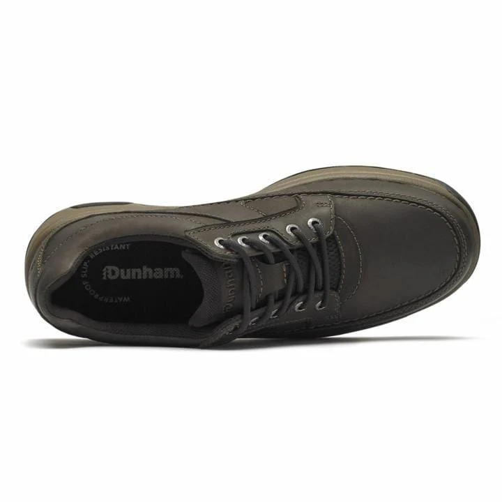 Dunham Men's Midland Waterproof Oxfords- Brown Nubuck - Image 3