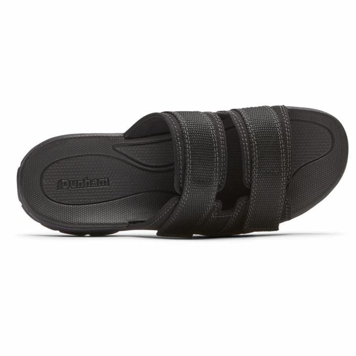 Dunham Men's Newport Slide Sandals- Black - Image 2