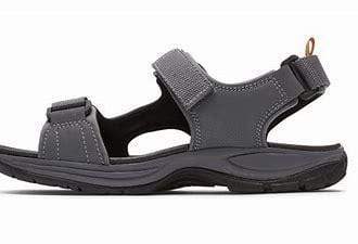 Dunham Men's Nolan WF Sport Sandals- Grey - Image 2