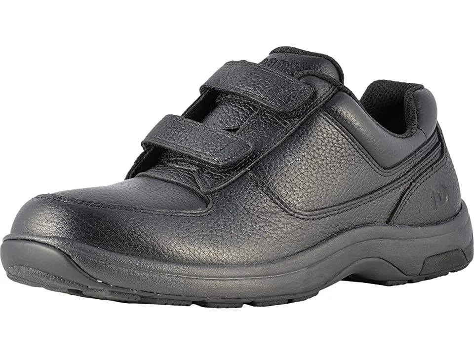 Dunham Men's Winslow Velcro Oxfords- Black & Brown - Image 8