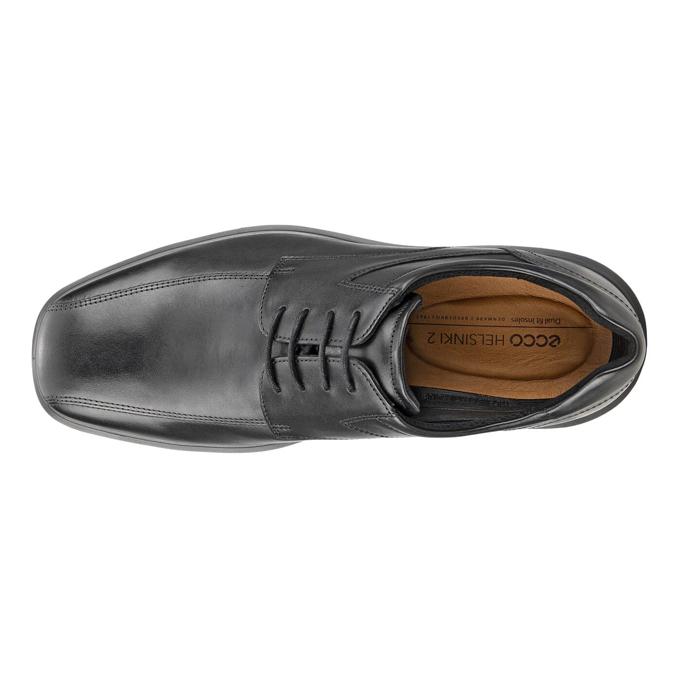 Ecco Men's Helsinki 2 Bike Toe Dress Shoes- Black - Image 4