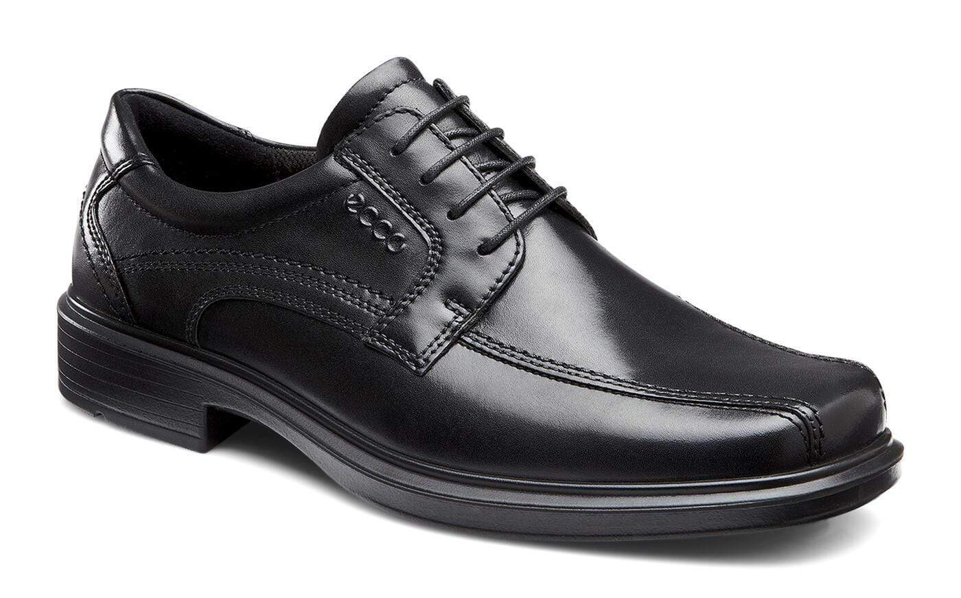 Ecco Men's Helsinki Bike Toe Dress Shoes- Black - Image 3