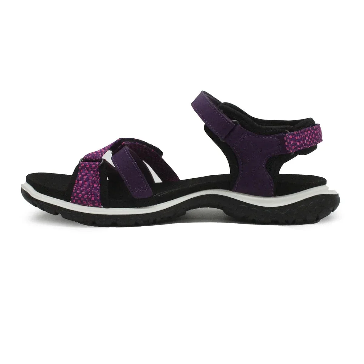 Ecco Women's Offroad Roam Sandals- Imperial Purple/ Beetroot - Image 2