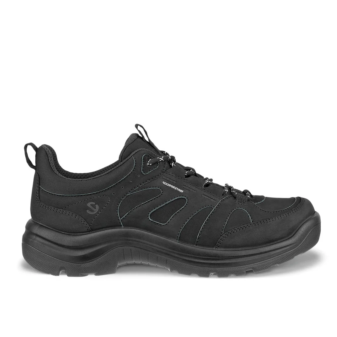 Ecco Women's Offroad Waterproof Hiking Shoes- Black/ Black