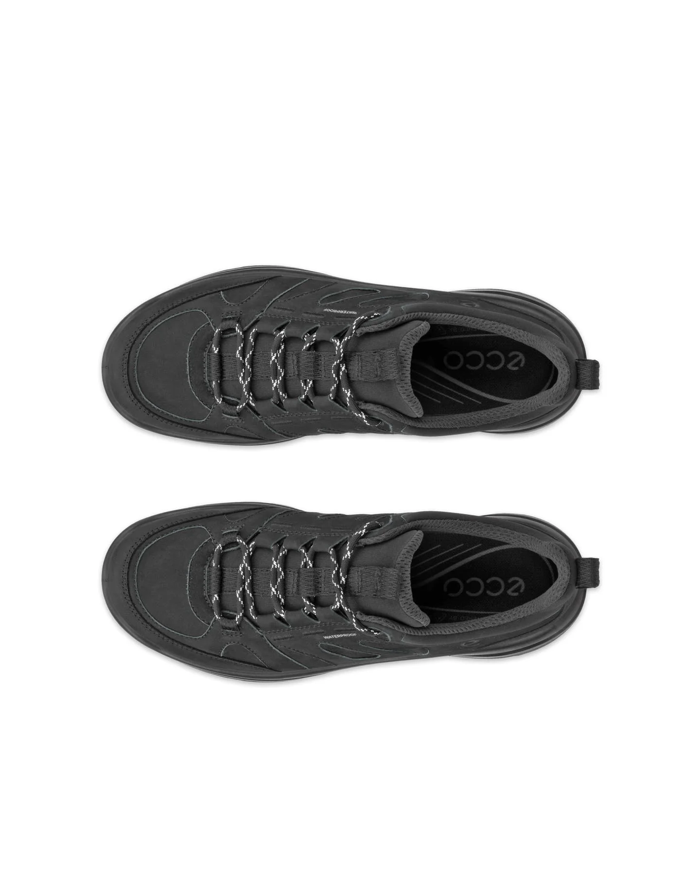 Ecco Women's Offroad Waterproof Hiking Shoes- Black/ Black - Image 3
