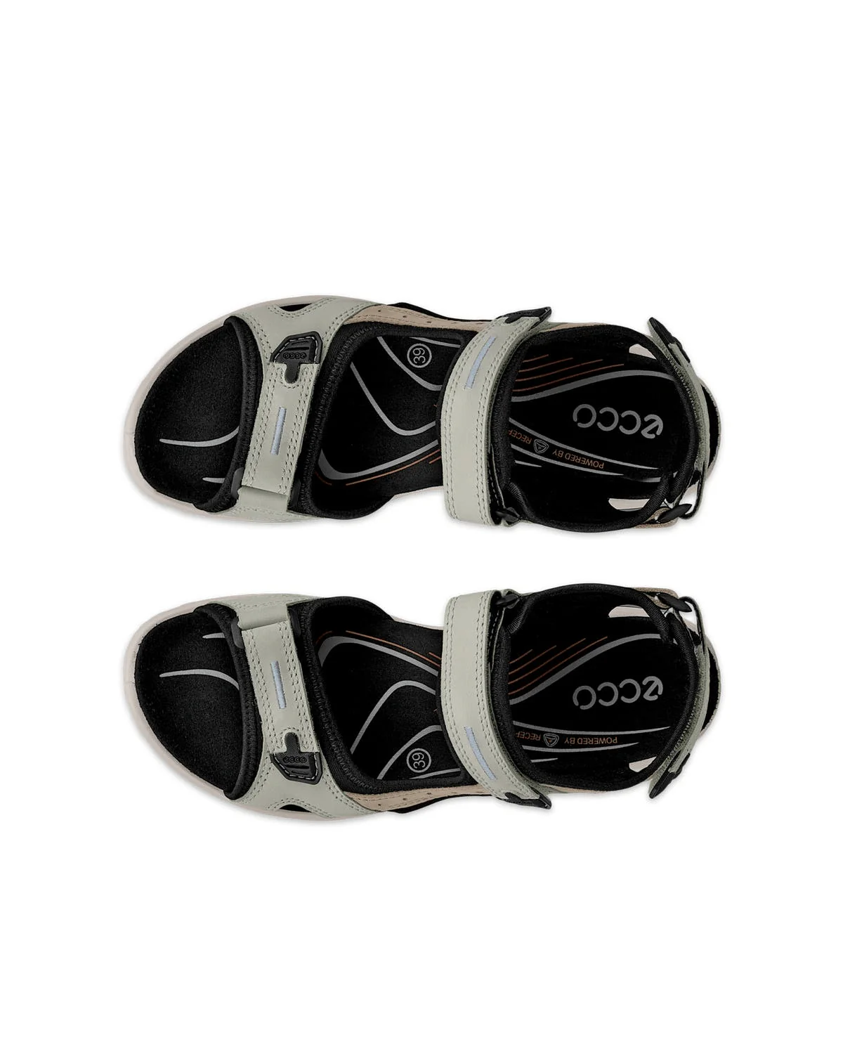 Ecco Women's Offroad Sandals- Matcha/ Sand - Image 5