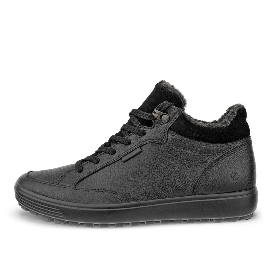 Ecco Women's Soft 7 Tred Gore-Tex® Lace Boots- Black