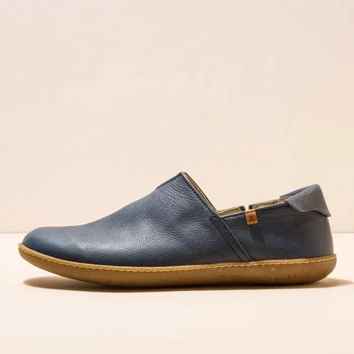 El Naturalista Women's El Viajero Slip Ons- Natural Grain Ocean