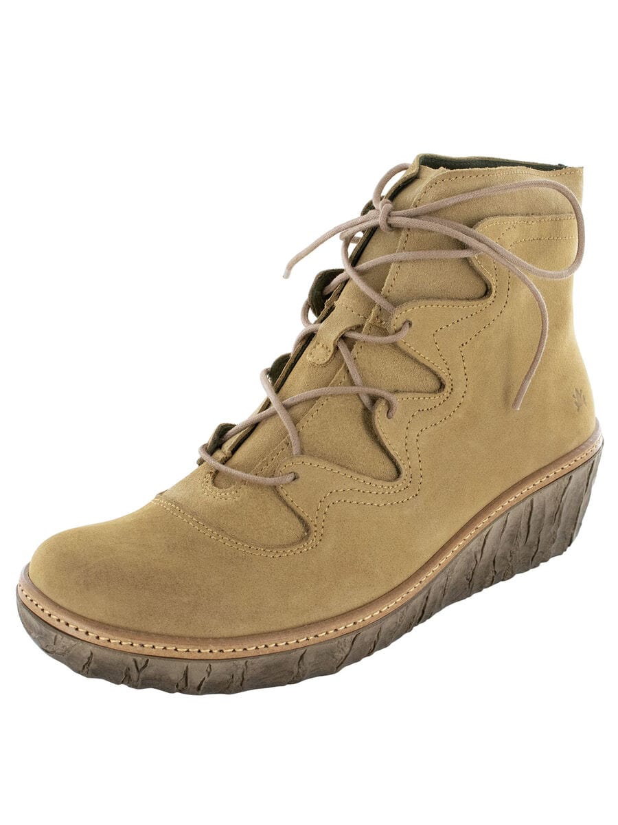 El Naturalista Women's Myth Yggdrasil Boots- Brown/Beige