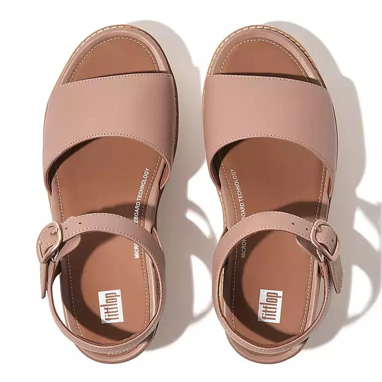 FitFlop Women's Eloise Cork-Wrap Platform Sandals- Pink - Image 2