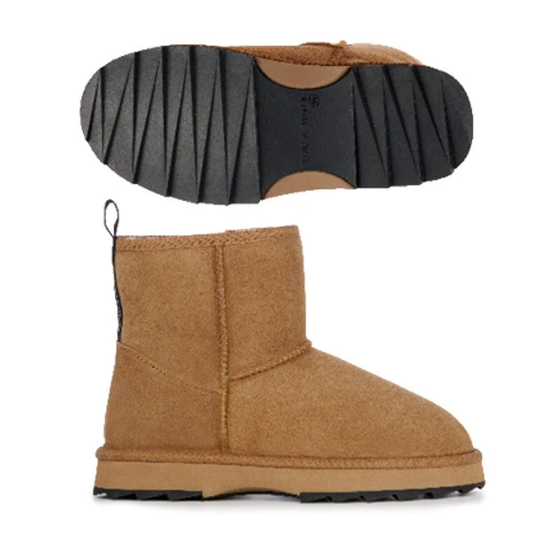 Emu Australia Sharky Mini Boots- Chestnut/ Black - Image 3