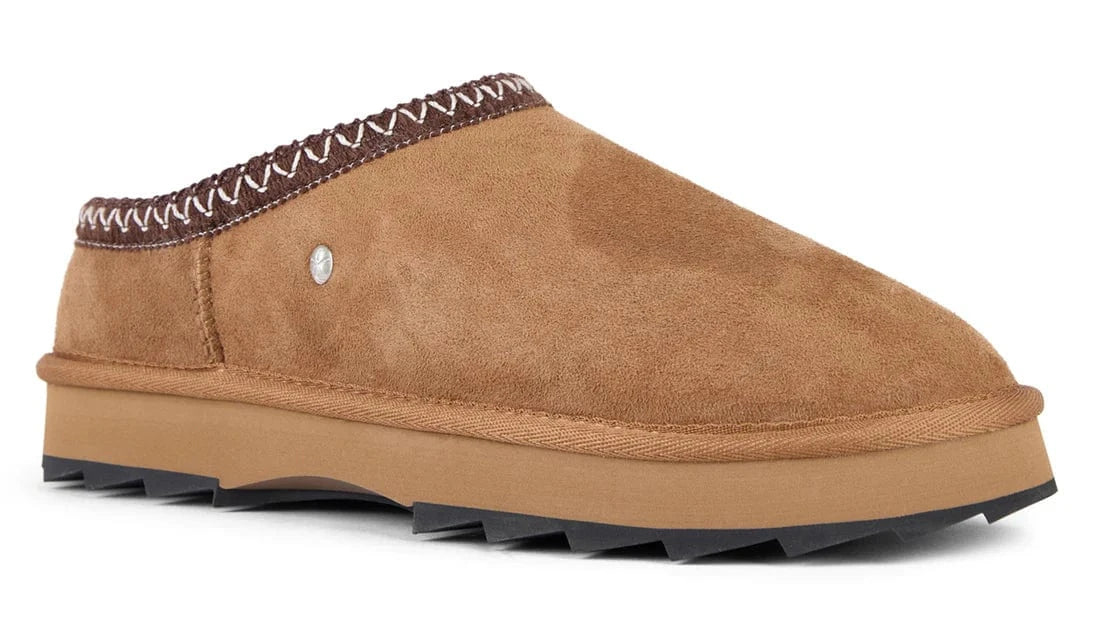 Emu Australia Sharky Scuff Slippers- Chesntnut