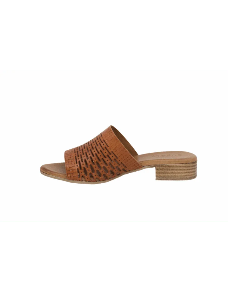 Everly Women's Elissa 01 Heeled Sandals- Tan - Image 2