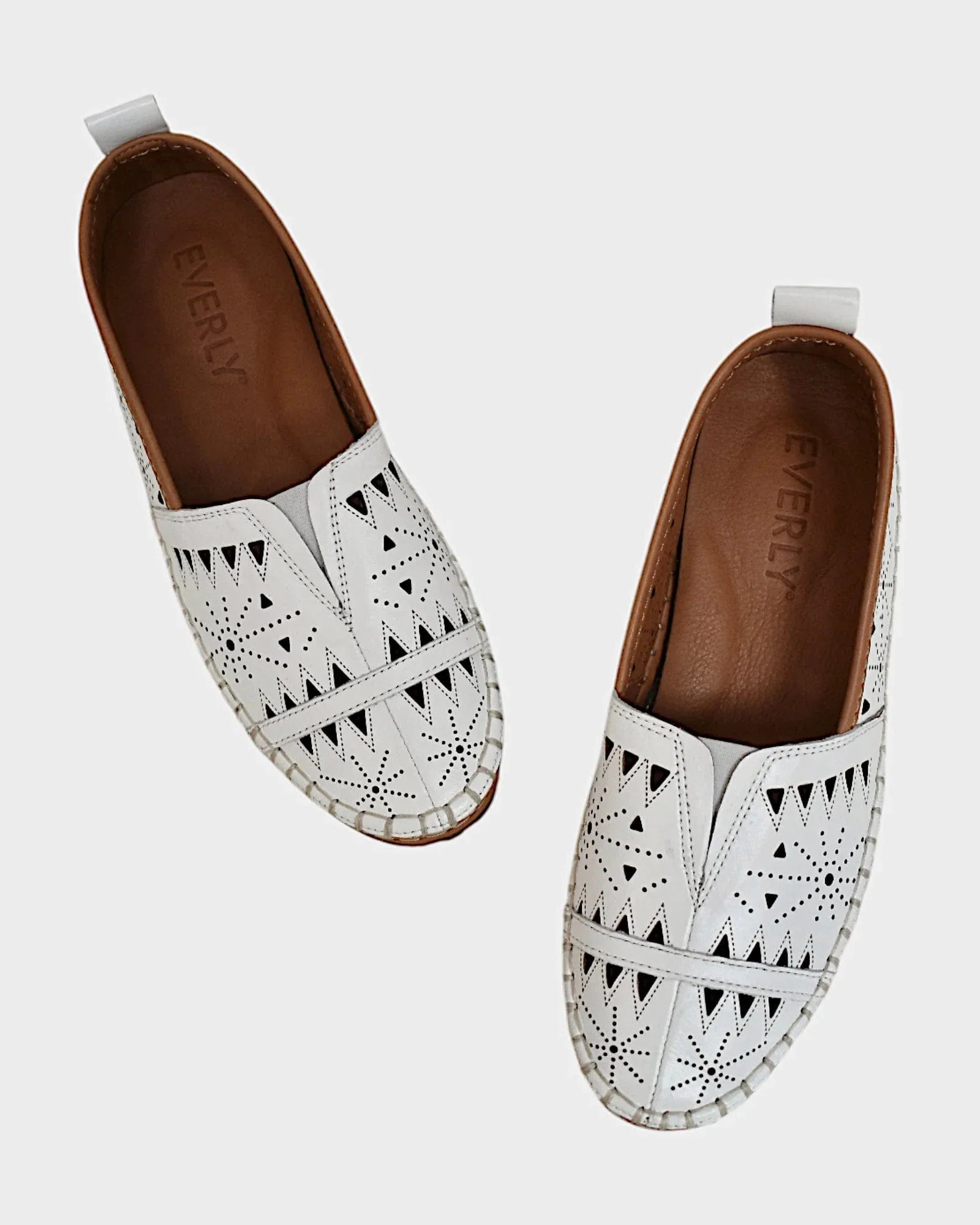 Everly Women's Emily Slip On Shoes - White - Image 3