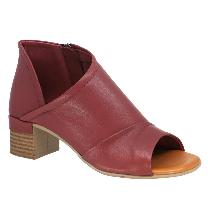 Everly Women's Gia 01 Heels- Bordo